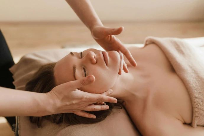 Drainage lymphatique visage